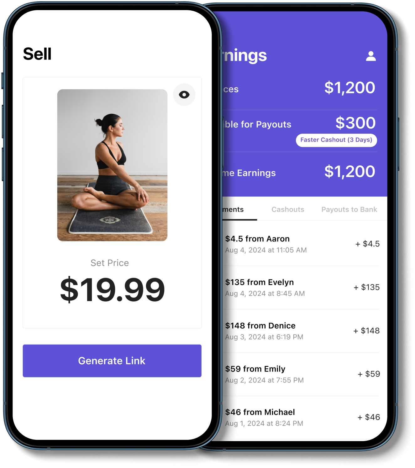 Phones mockup footer